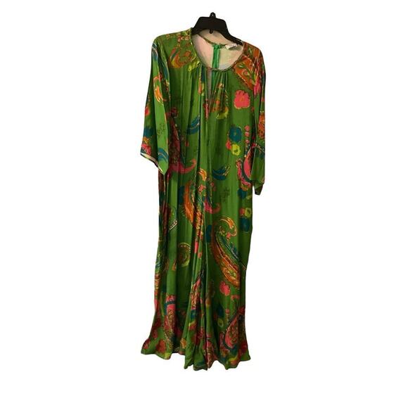 Kevan Hall Studio green Bodysuit sz Large - Picture 6 of 7